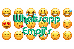 Whatsapp makes unique emojis to compete Apple and Samsung