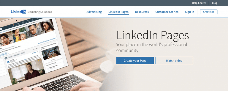 How to use LinkedIn pages