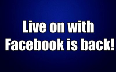 Live on with Facebook is back!