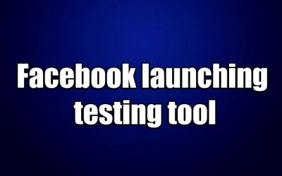 Facebook launching testing tool