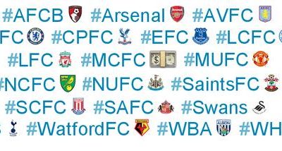 Twitter launched hashflags for the start of the Premier League Season